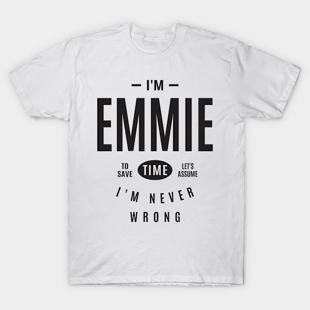 Emmie Personalized Name T-Shirt by cidolopez